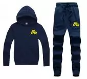 mann Trainingsanzug nike tracksuit outfit nt3952 deep blue